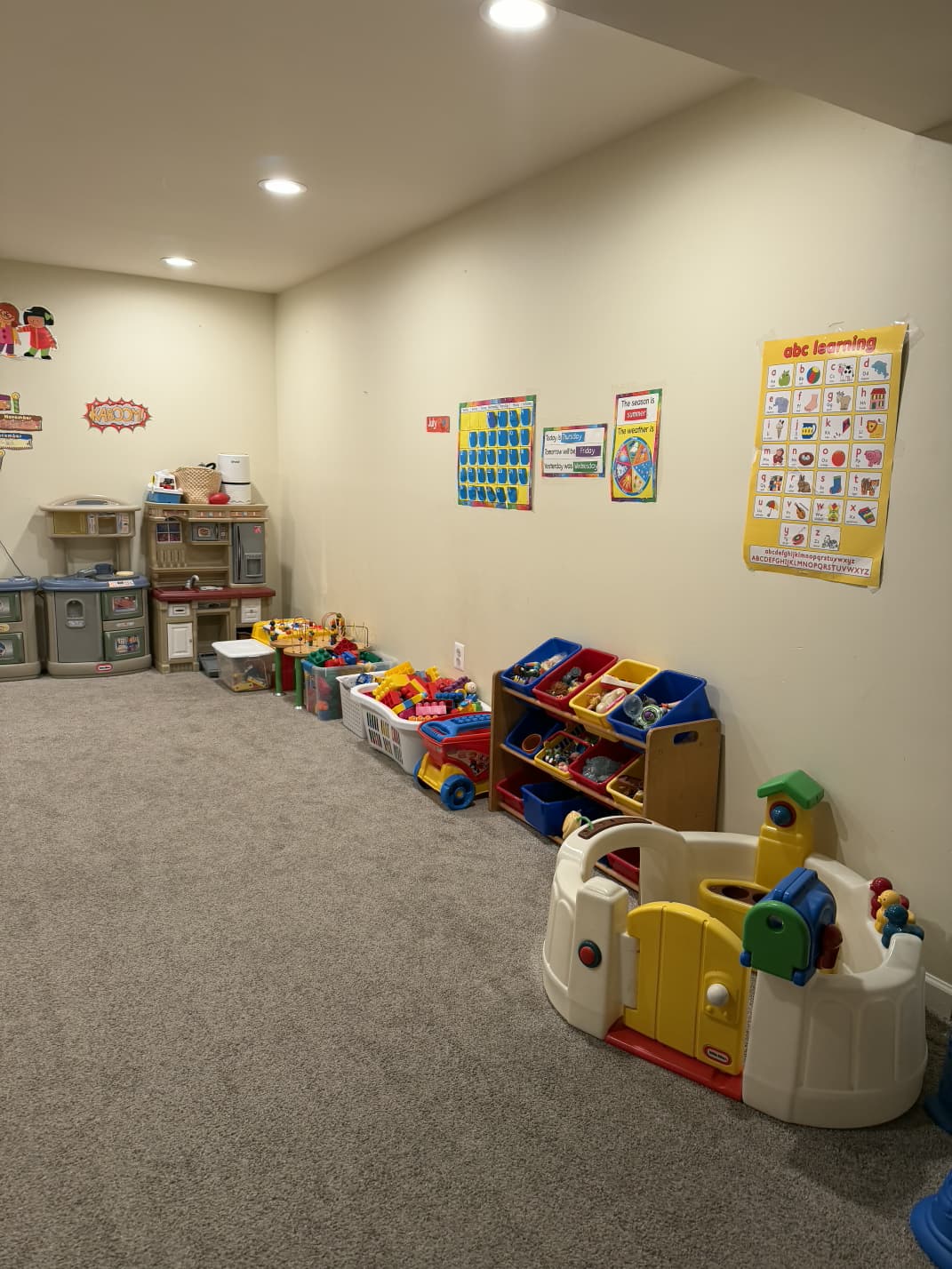 Play kitchens.